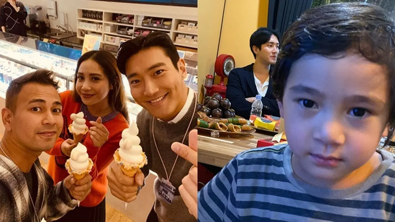 6 Momen Siwon Mampir ke Rumah Raffi Ahmad, Gelar Red Carpet