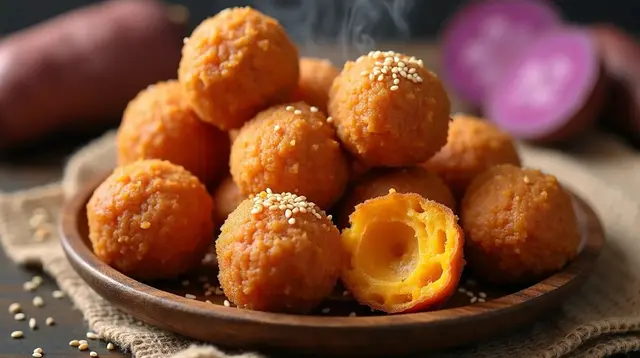 Resep Bola-Bola Ubi Goreng yang Kopong dan Renyah