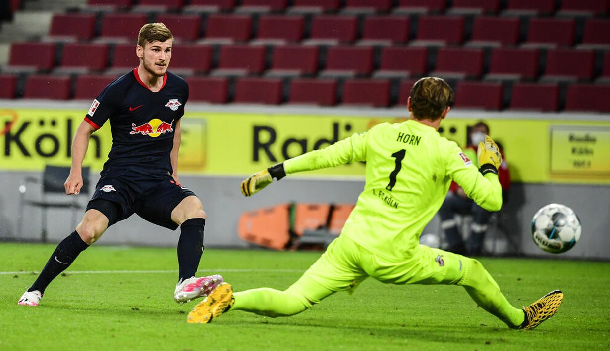 Werner sendiri masih terikat kontrak dengan Leipzig hingga 2023. (AP/Ina Fassbender)