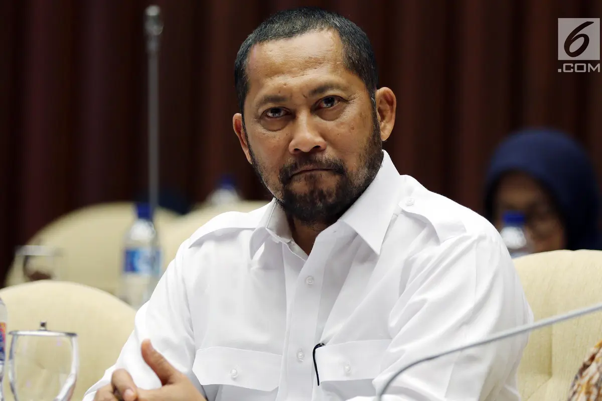Tampil Brewokan, Buwas Bahas Anggaran Bulog di DPR