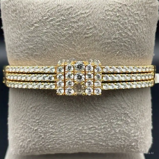 Model Gelang Emas Tennis yang Lagi Trend