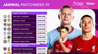 Jadwal Live Streaming Liga Inggris 2022/2023 Matchday 29 di Vidio, 1-4 April 2023. (Sumber : dok. vidio.com)