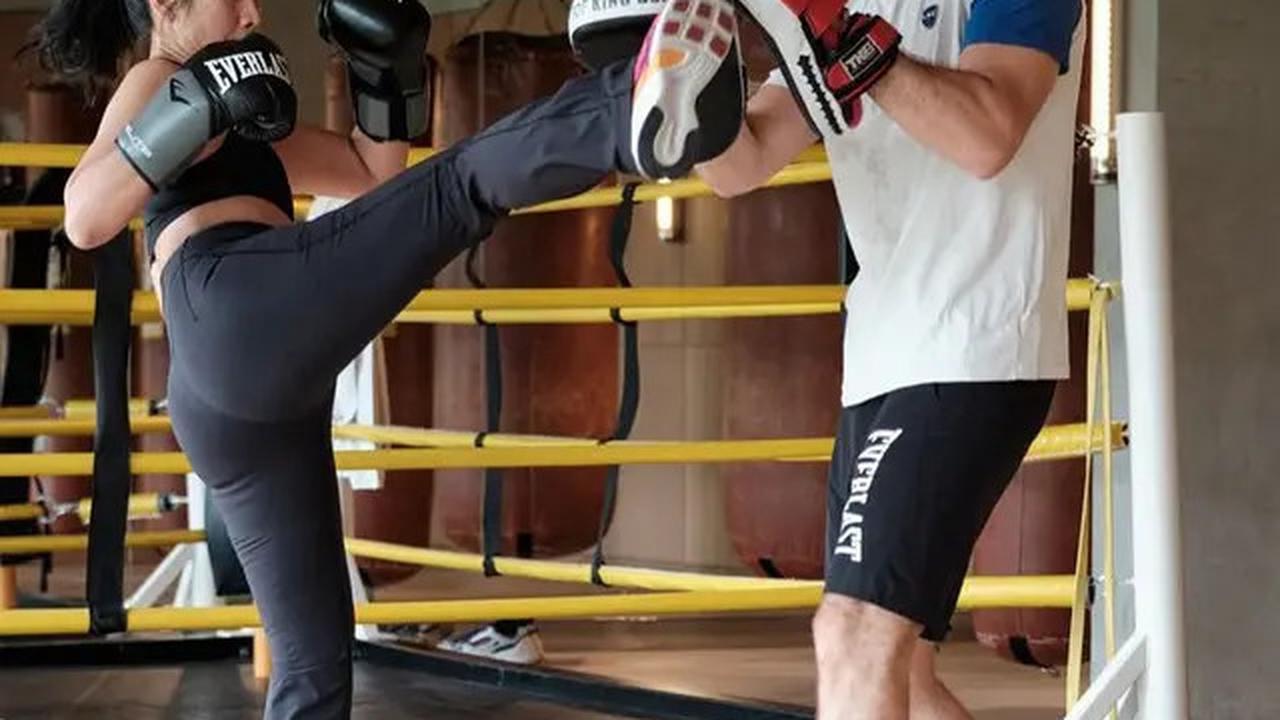 Tampilan Maskulin Anggun C Sasmi Latihan Boxing Demi Perankan Karakter di Serial Reacher Season 4