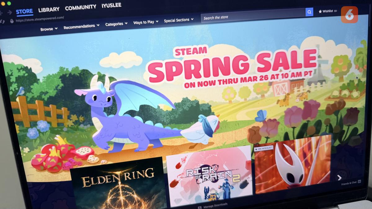 Steam Spring Sale 2026 Dimulai, Banyak Game PC dan DLC Dipangkas Harga