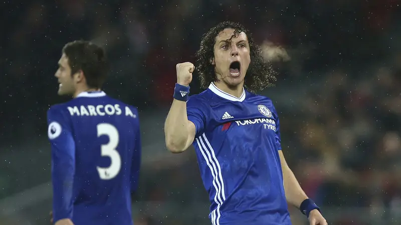  Luiz: Chelsea Seharusnya Menang di Markas Liverpool