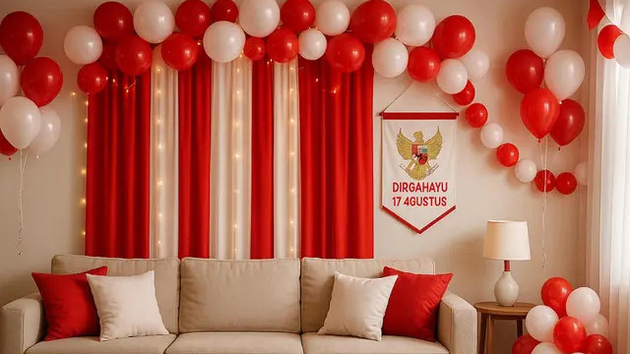 10 Ide Dekorasi 17 Agustus, Meriahkan Hari Kemerdekaan dengan Nuansa Merah Putih