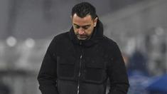 Hasil ini membuat Barcelona harus tersingkir dari Liga Champions dan terlempar ke Liga Europa. Skuad Xavi Hernandez hanya berada di peringkat ketiga Grup E dengan tujuh poin. (AFP/Christof Stache)