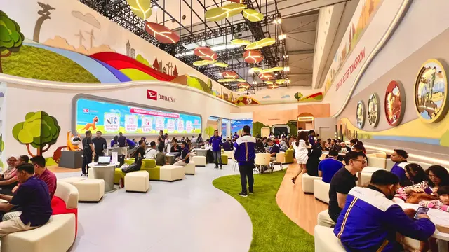 Booth Daihatsu di GIIAS 2024. Credit: Daihatsu
