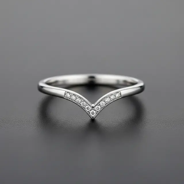 9 Model Cincin Emas Putih Simple Elegan