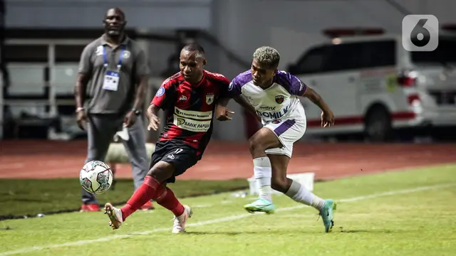 FOTO: Persita Tangerang Taklukkan Persipura Jayapura di BRI Liga 1