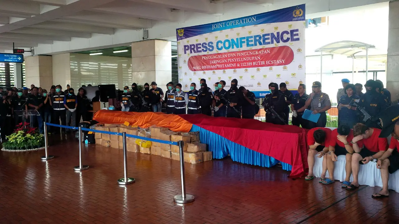 Kronologis Penangkapan Narkoba Senilai Rp 206 M di Bandara Soetta