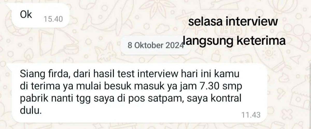Wanita Ini Ceritakan Pengalaman Diterima hingga Dikeluarkan usai 5 Hari Bekerja, Kisahnya Curi Perhatian