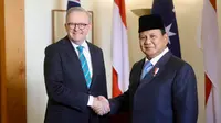 Prabowo Beri Selamat PM Anthony Albanese Usai Kembali Menangi Pemilu Australia