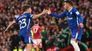 Pada menit ke-31, Manchester United tertinggal lebih dulu dari Athletic Bilbao setelah tendangan melengkung Mikel Jauregizar yang gagal diantisipasi Andre Onana. (Oli SCARFF/AFP)