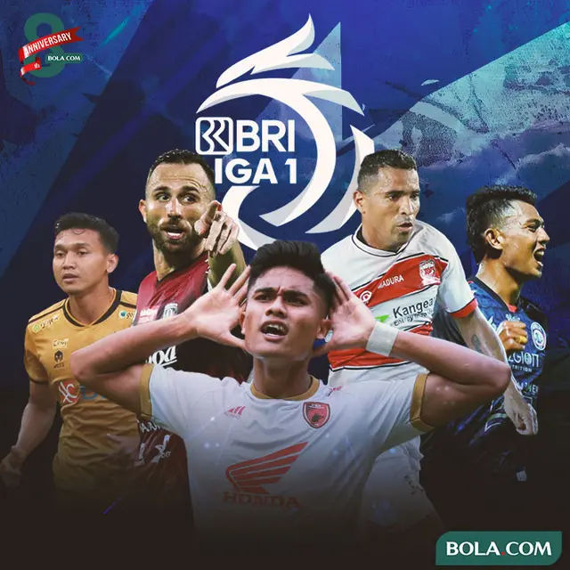 Liga 1 - Pemain lokal tajam di Liga 1 2022/2023
