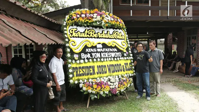 Yon Koeswoyo Meninggal, Ada Karangan Bunga dari Jokowi dan Megawati