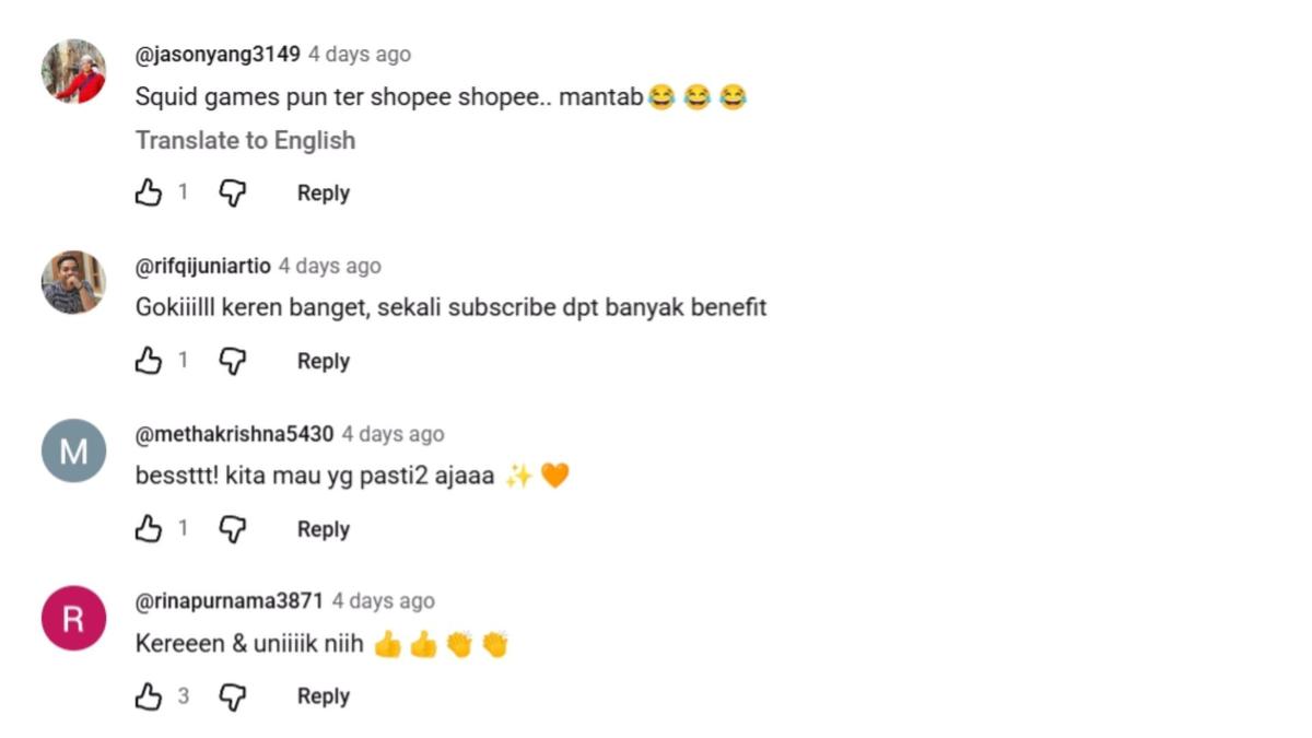 Komentar netizen