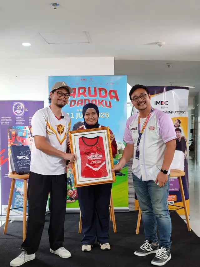 IMDE beserta Base Entertainment dan Kawi Animation sukses menggelar acara bedah film animasi bertajuk "Garuda di Dadaku Goes to IMDE" pada Rabu (10/6/2026) di Kampus IMDE, Jakarta Barat.