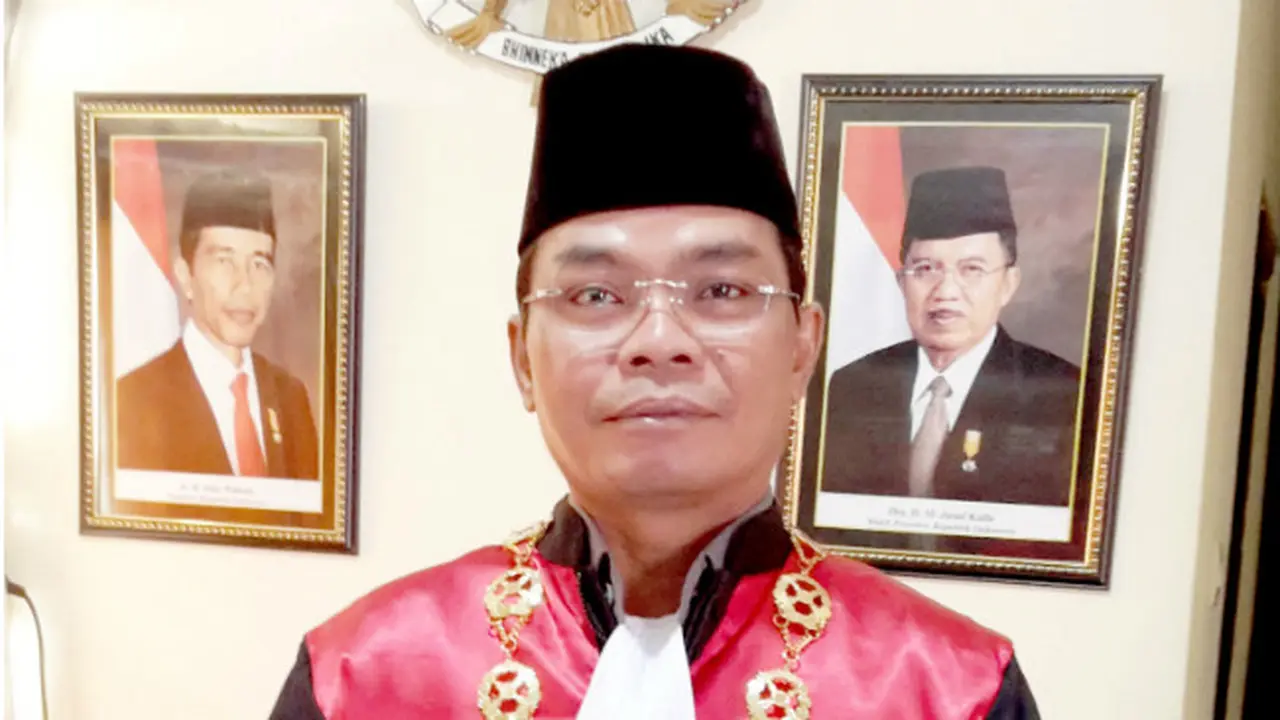 Ketua Pengadilan Negeri (PN) Kota Baubau Joko Saptono
