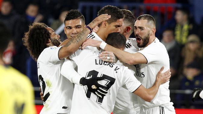Real Madrid. (AP Photo/Alberto Saiz)