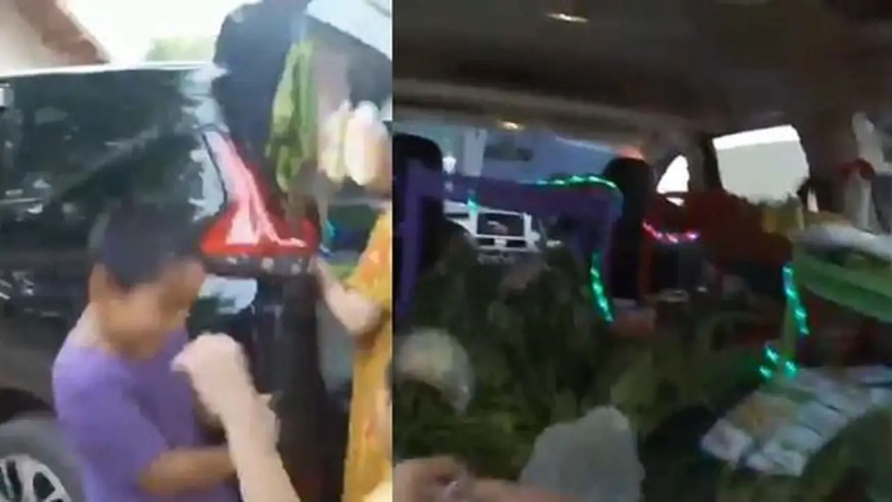 Tukang Sayur Jualan Pakai Mitsubishi Xpander