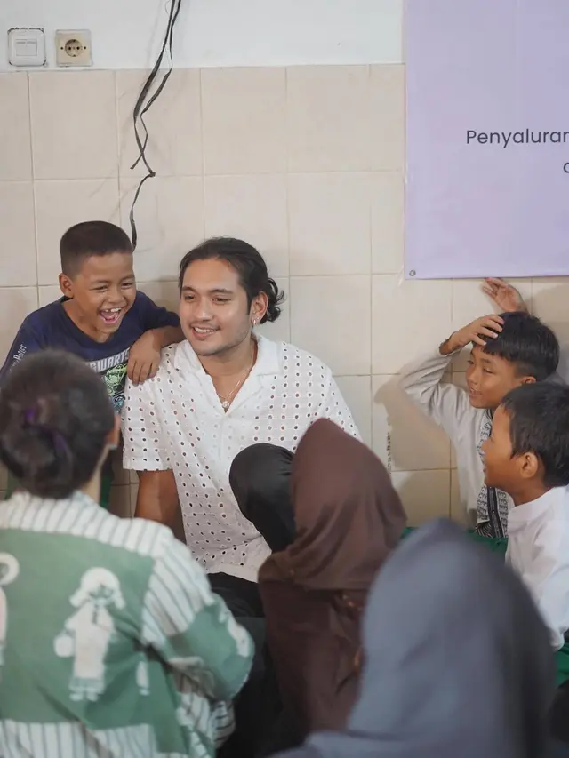 Potret Yasmin Napper dan Giorgino Abraham Berbagi Kebahagiaan Bareng Anak-Anak Ini Curi Perhatian