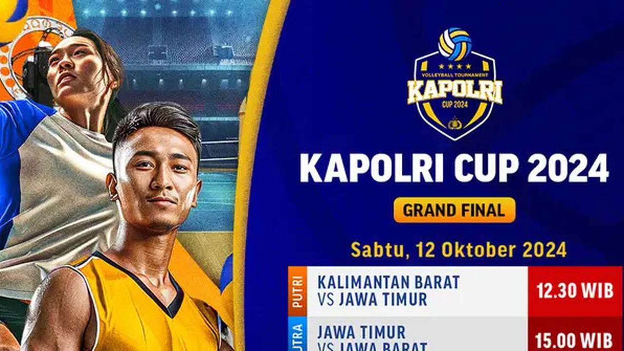 Jadwal Siaran Langsung Grand Final Turnamen Bola Voli Kapolri Cup 2024 Hari ini, Sabtu 12 Oktober 2024