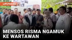 Mensos Risma Marah ke Wartawan saat Berkunjung ke Aceh Timur