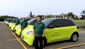 Superbank Biayai 200 Mobil Listrik GrabCar Plus Electric