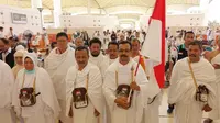 Jemaah Haji Indonesia Gelombang Dua Mendarat di Jedah
