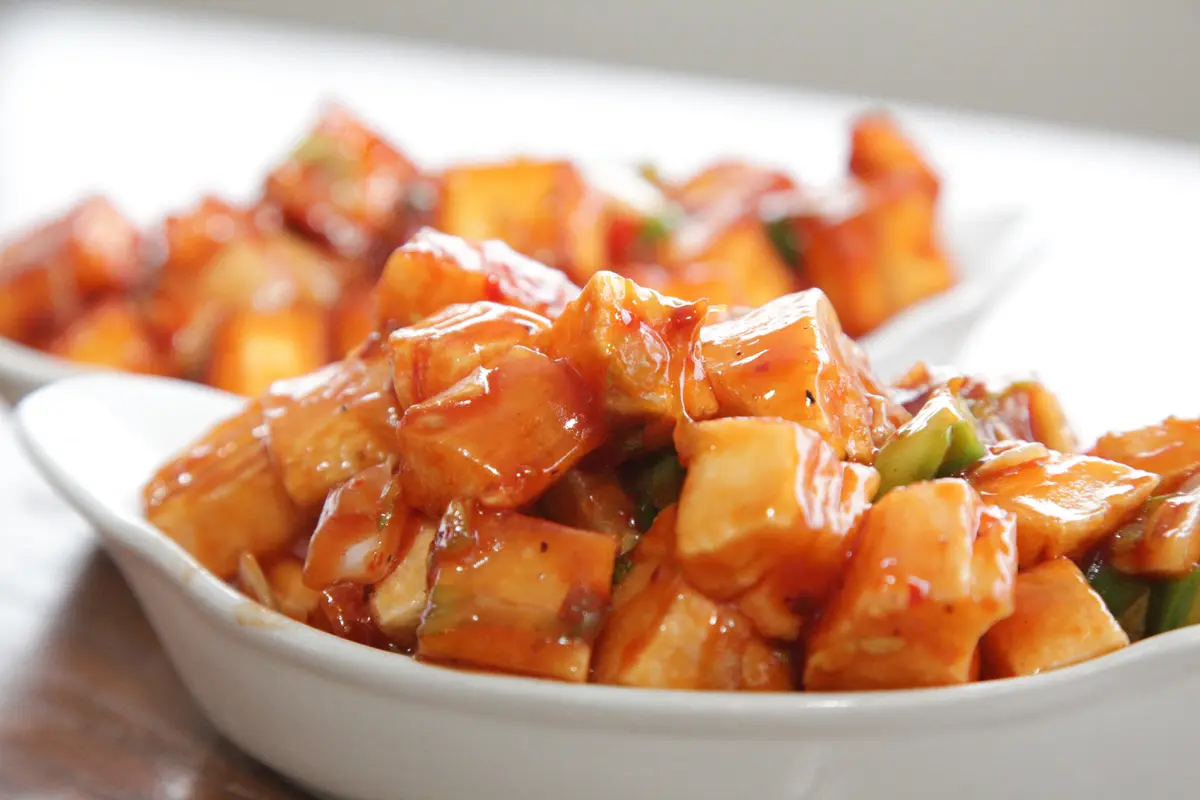 resep kentang asam manis