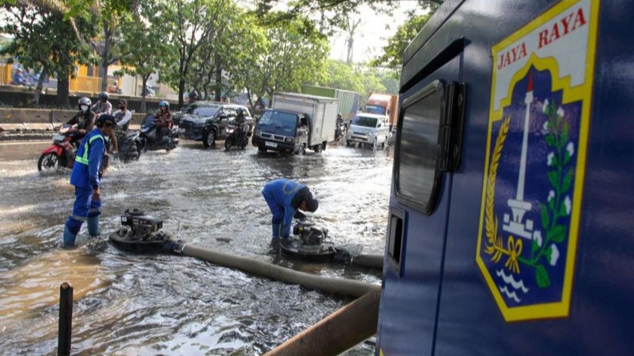 Banjir Jakarta Surut, 36 RT di Tiga Wilayah Masih Terendam