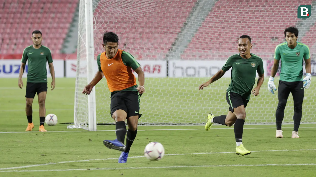 Latihan Timnas Indonesia