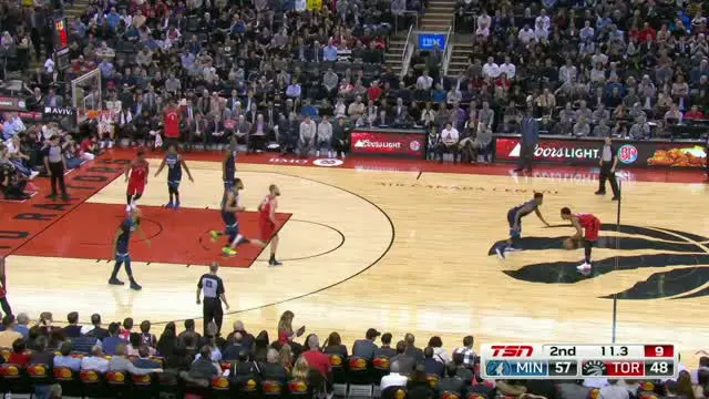 VIDEO : GAME RECAP NBA 2017-2018, Raptors 109 vs Timberwolves 104
