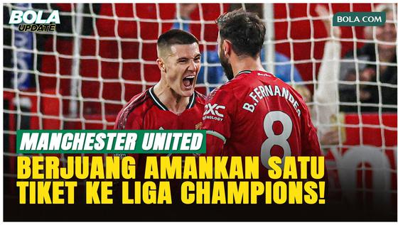 Manchester United Menang Lagi, Michael Carrick: Tiket UCL di Depan Mata