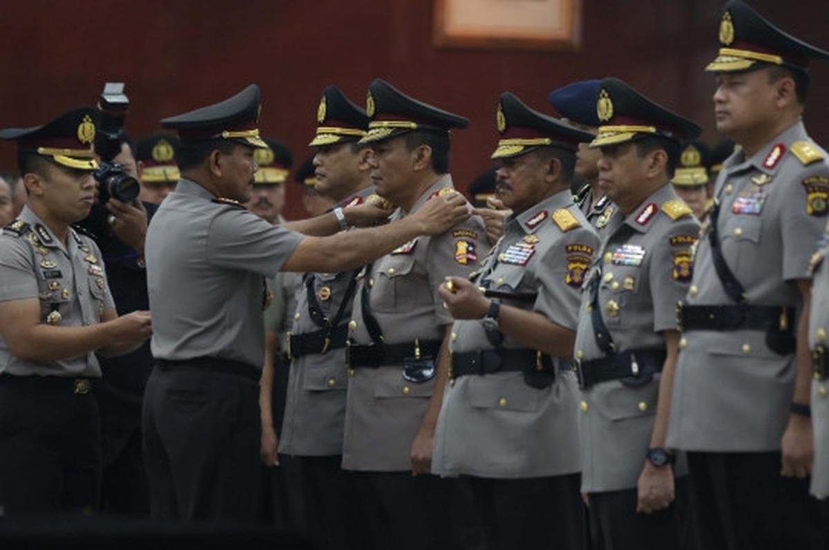 Usai Sertijab Bareskrim, Komjen Budi Waseso & Anang salam komando