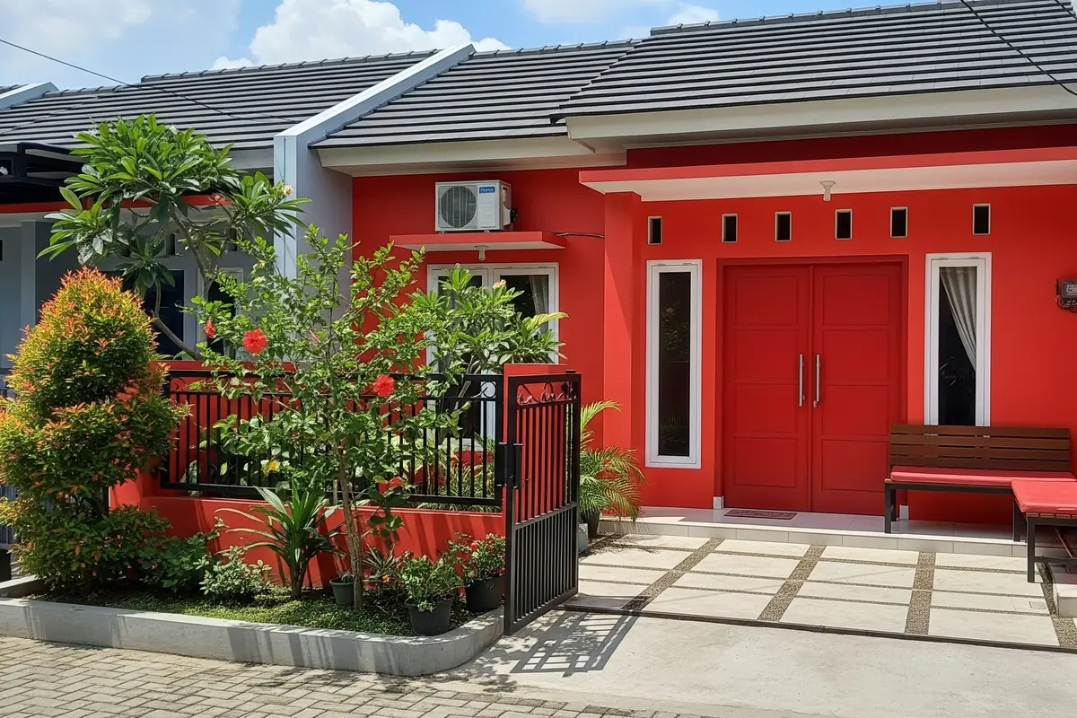 Hindari Warna Merah untuk Cat Teras dan Pintu Depan, Ini Alasan dan Dampaknya