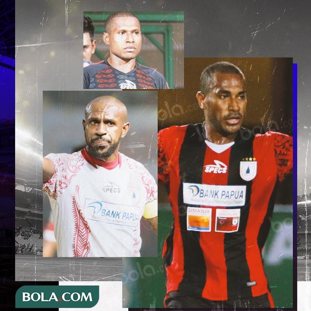 Persipura Jayapura - Boaz Solossa, Yustinus Pae, Ian Kabes