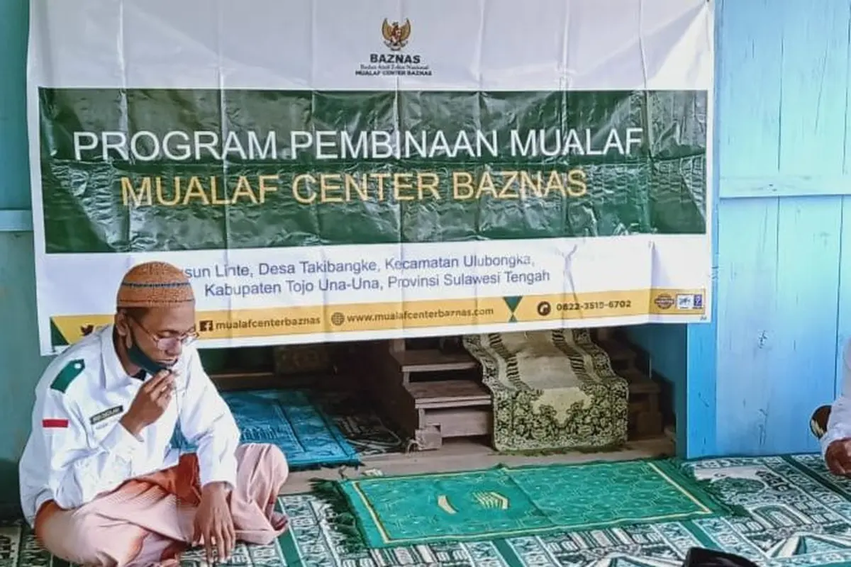 BAZNAS Ajak Mualaf Dusun Lite Untuk Peduli Sesama