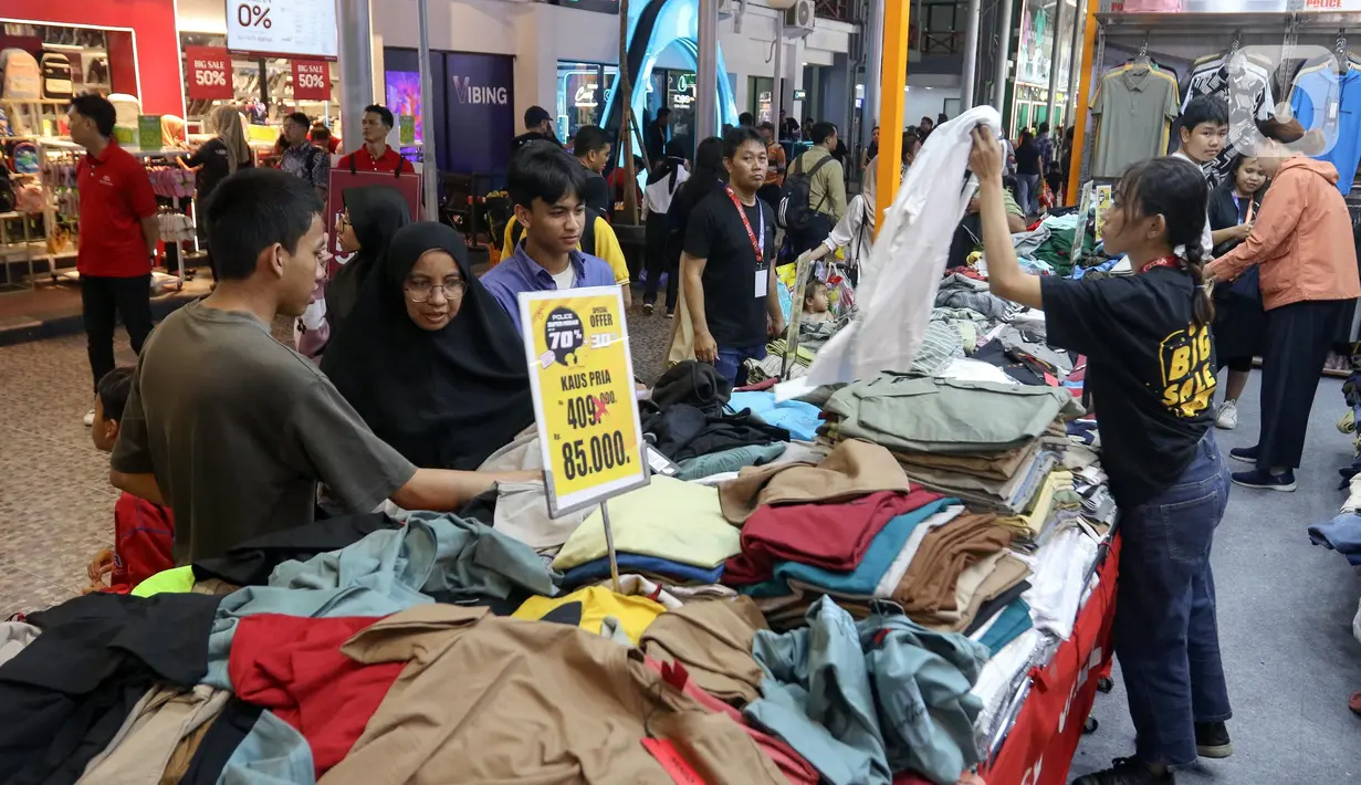 Tema tersebut sebagai bentuk dukungan terhadap penguatan ekonomi nasional berbasis inovasi dan kreativitas. (Liputan6.com/Herman Zakharia)
