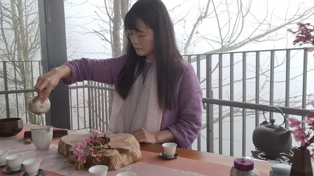Seremoni teh di Alishan Taiwan. (Foto: Liputan6.com/Agustina Melani)