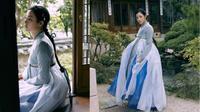 Minji NewJeans kenakan Hanbok, Sumber: Instagram @newjeans_official.