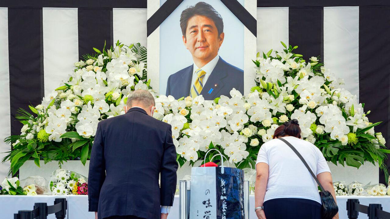 Potret Prosesi Pemakaman Mantan PM Jepang Shinzo Abe