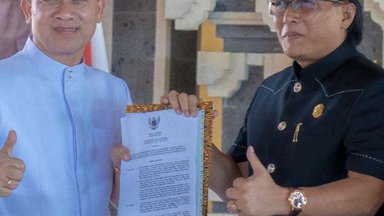 Program Badung Angelus Buana, Bupati Badung Gelontorkan Hibah & BKK ke Klungkung hingga Rp105 M
