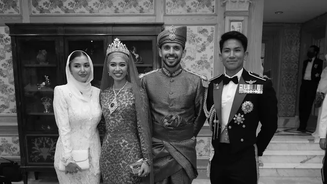 7 Potret Pangeran Abdul Mateen di Royal Wedding Sang Kakak, Curi Perhatian