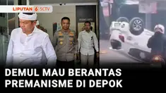 Pascainsiden dibakarnya mobil polisi di kawasan Harjamukti, Cimanggis, Depok, Jawa Barat. Gubernur Jawa Barat, Dedi Mulyadi menegaskan wilayah Depok harus bersih dari segala bentuk premanisme.