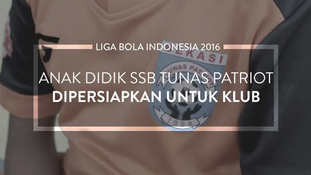 Video profil singkat salah ssatu peserta Liga Bola Indonesia 2016, SSB Tunas Patriot.