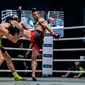 Muay Thai akan menjadi salah satu acara utama di ajang ONE: Clash of Legends, di Bangkok, pekan depan. (ONE Championship)