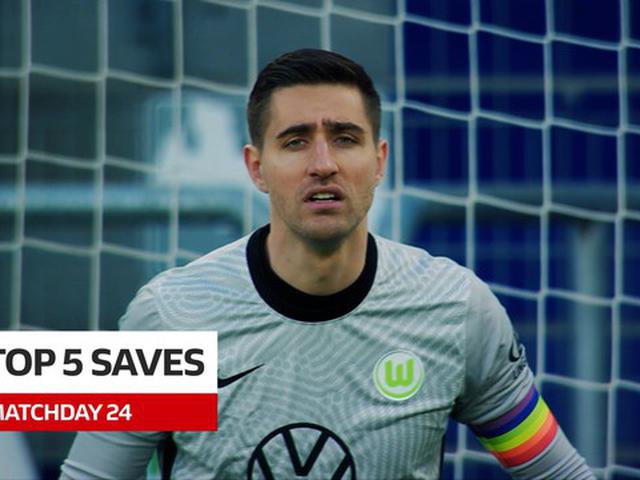 Video 5 Saves Terbaik Bundesliga Pekan 24 Cek Torehan Kiper Wolfsburg Koen Casteels Dunia Bola Com