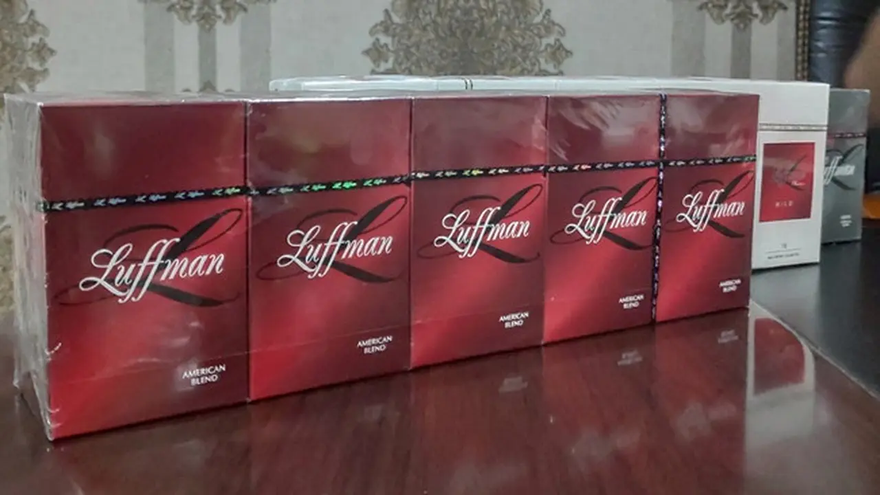 Rokok ilegal merek Luffman yang disita Polda Riau dari dua rumah di Kecamatan Tampan, Pekanbaru.